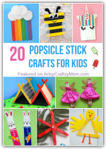 20 Simple Popsicle Stick Crafts for Kids to Make and Play