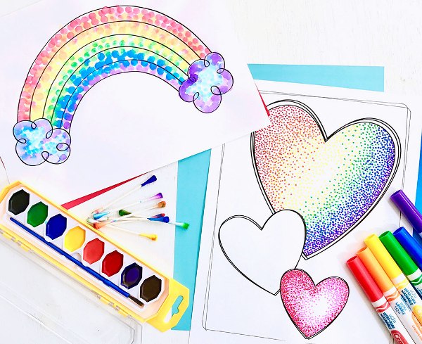 The artist Seurat showed us how a simple dot can create great art! Introduce kids to the science of color with these Georges Seurat art projects for kids.