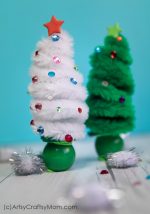 Pipe Cleaner Christmas Tree Craft