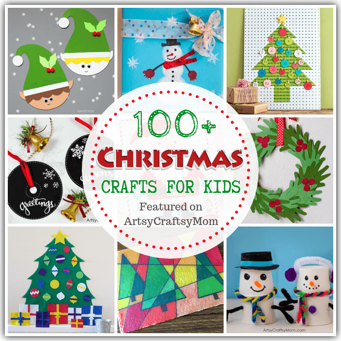 cu lista noastră finală de peste 100 de meșteșuguri de Crăciun pentru copii, nu veți mai rămâne niciodată fără idei! Include ornamente, calendare, copaci, printables mult mai mult!'ll never run out of ideas again! Includes ornaments, calendars, trees, printables & much more!