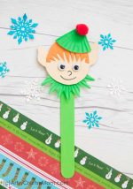 Popsicle Stick Elf Craft