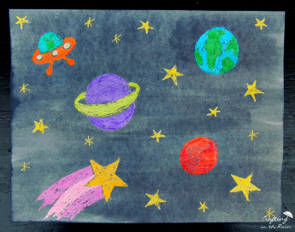 Want to create art that's out of this world? Look no further than these amazing outer space art ideas for kids - these are stunning enough to frame!
