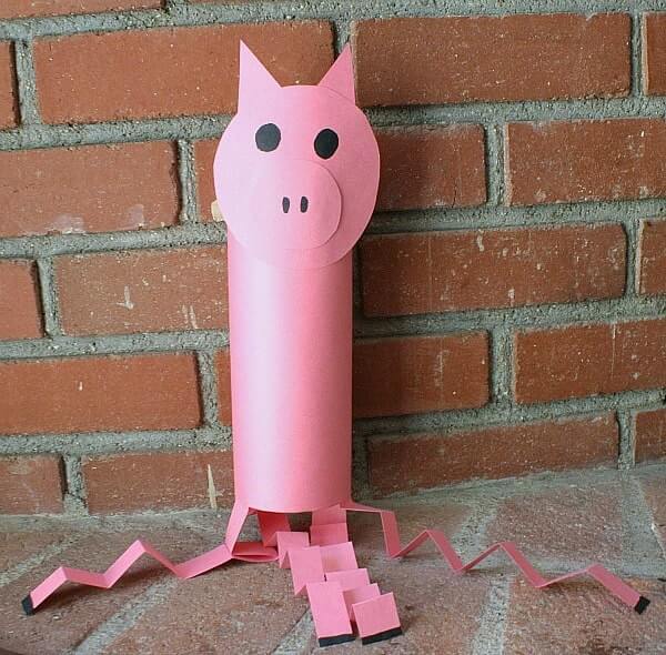 Celebrate the Year of the Pig with these pink and playful Pig Crafts for kids! Have fun making pigs out of paper, cereal boxes, toilet rolls, rocks and more!