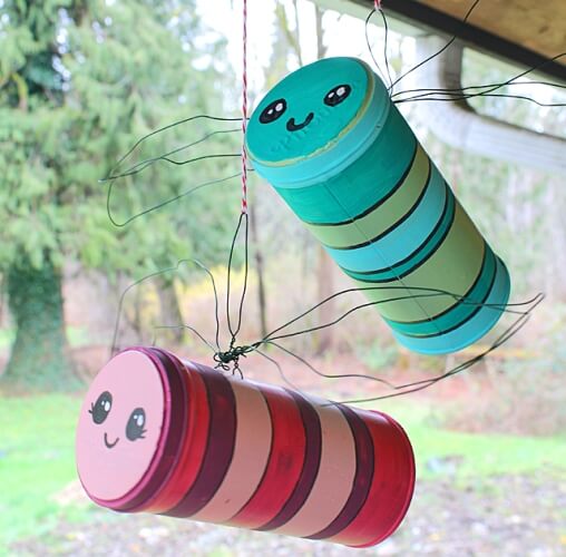 Don't throw away those tin cans - make these recycled tin can crafts for kids instead! Whatever the shape or size of your tin cans, you can make something!