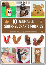 10 Absolutely Adorable Squirrel Crafts for Kids