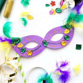 20 Magnificent Mardi Gras Crafts for Kids