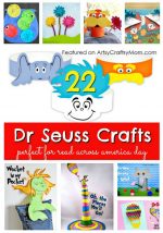 22 Fun Dr Seuss Crafts for Kids | Read Across America Day | Dr Seuss Day