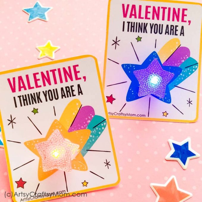 Let your Valentine know what they mean to you with these 'You're a Star, Valentine' Free Printable Tags! Attach it to a gift, a box of candy or a bouquet!