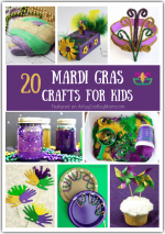 20 Magnificent Mardi Gras Crafts for Kids
