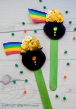 Pot of Gold Popsicle Stick Craft | St Patrick’s Day Special
