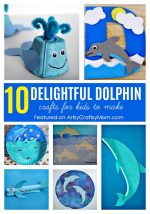 10 Delightful Dolphin Crafts for Kids
