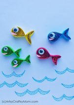 One Fish Two Fish Paper Quilling Craft