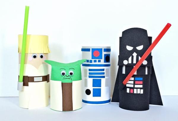 Get busy with these Star Wars Crafts and Activities for Kids in time for Star Wars Day on 4th May. May the Force be with you always!