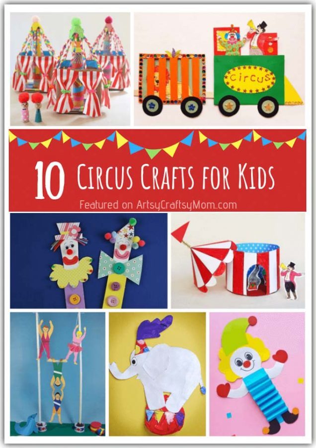 10 Circus Crafts and Activities for Kids 3 636x900 1