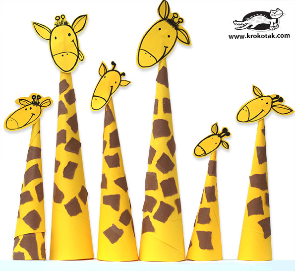 It's World Giraffe Day, which means it's the perfect time to make these giraffe crafts for kids! Learn about this amazing animal by making and playing!