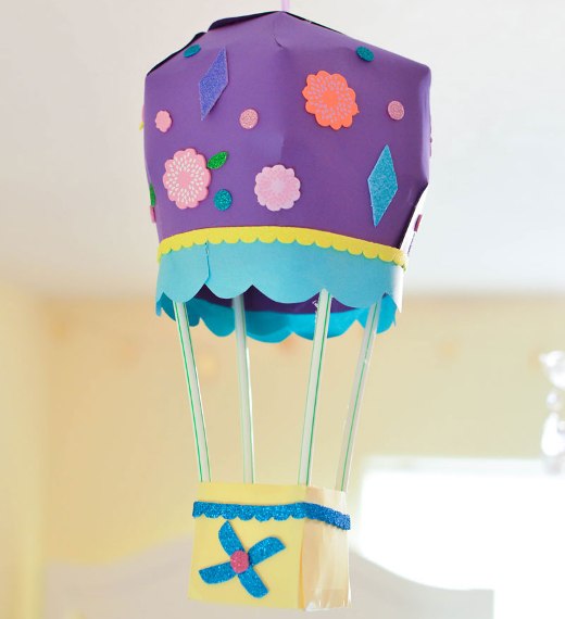 Get ready to soar into the big blue sky with these cute Hot Air Balloon Crafts for Kids! Make hot air balloons out of paper, buttons, Washi tape and more!