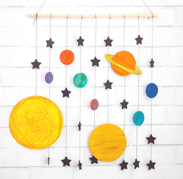 Learn about the planets, galaxies and more with these awesome Outer Space Crafts for Kids! Perfect for Show and Tell or summer STEAM projects!