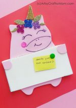 DIY Foam Unicorn Pin Board + Free Template