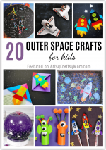 20 Outer Space Crafts for Kids to Make and Learn