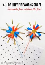 4th of July Fireworks Craft