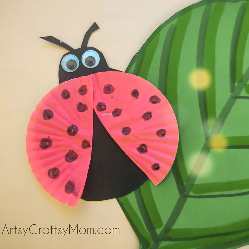 Cupcake Liner Ladybug 3