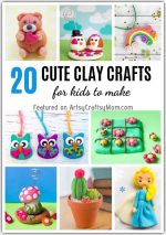 20 Cute and Easy Clay Crafts for Kids