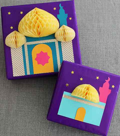 Celebrate the festival of sacrifice with some magnificent Mosque Crafts for Eid al-Adha! Turn them into greeting cards, decor or wall hangings!