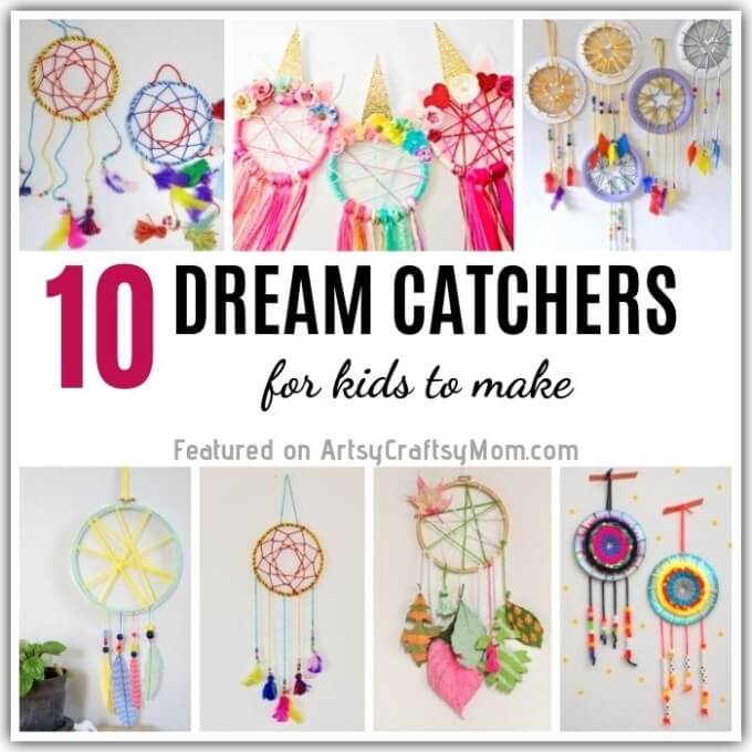 10 DIY Dream Catchers for Kids to Make
