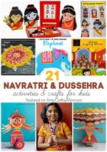21 Navratri Dussehra Activities & Crafts for kids