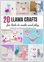 20 Lovely Llama Crafts for Kids