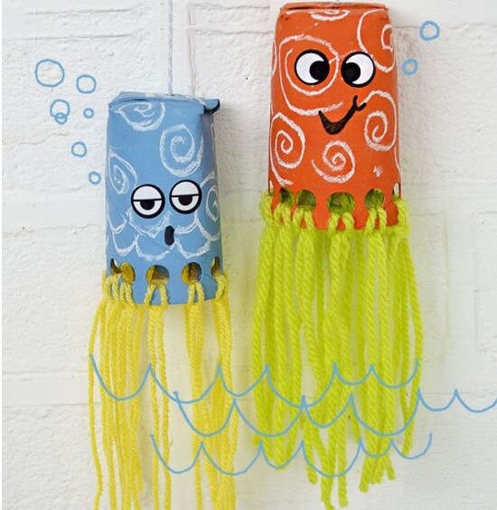 Octopuses are awesome, aren't they? Learn all about these creatures with our easy and fun octopus crafts for kids! Perfect for kids of all ages!