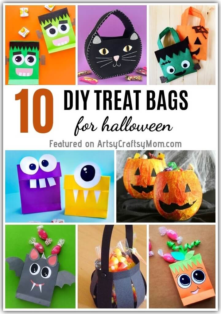 Easy DIY Halloween Treat Bags - Guest Post Sneak Peak