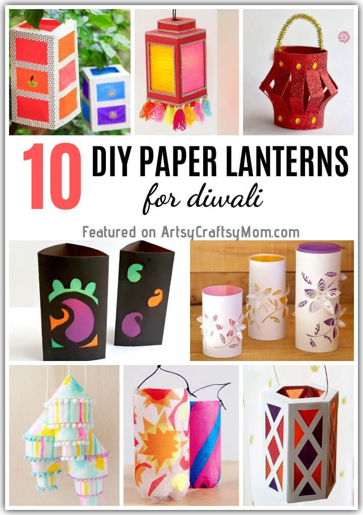 Make A DIY Kids Lantern Craft (From Recycled Supplies!)