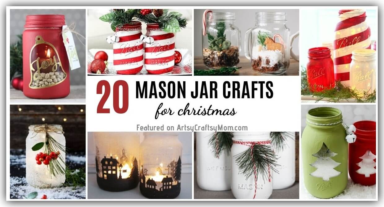 20 Gorgeous Christmas Mason Jar Crafts