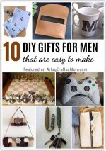10 DIY Gifts for Men that are Easy to Make