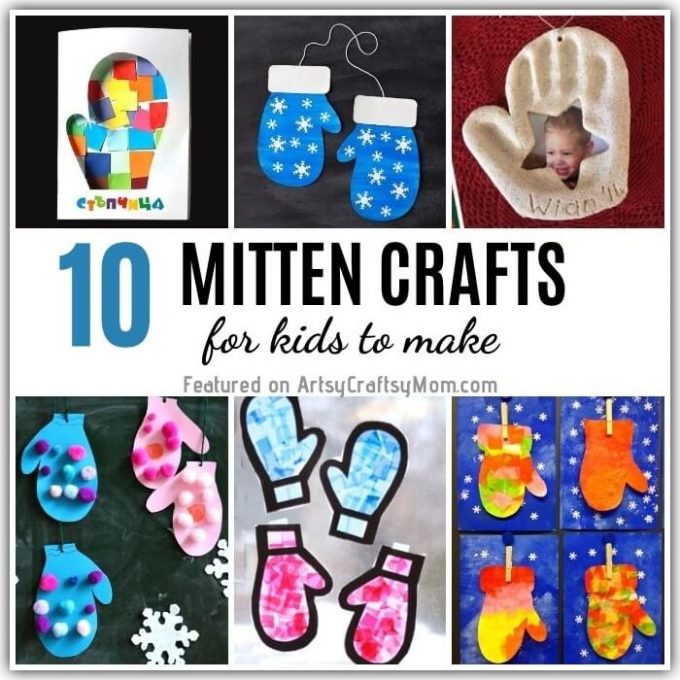 Mittens keep those little hands warm, but they also make great craft ideas! Check out these magical mitten crafts for kids to stay busy this season!