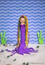 Peg Doll Mermaid Craft