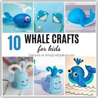 10 Wonderful Whale Crafts for Kids