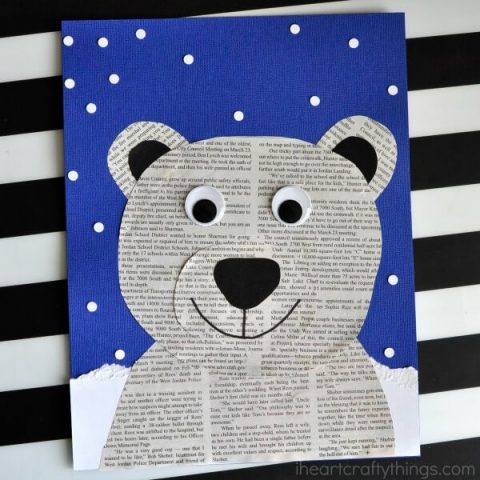 10 Playful Polar Bear Crafts for Kids