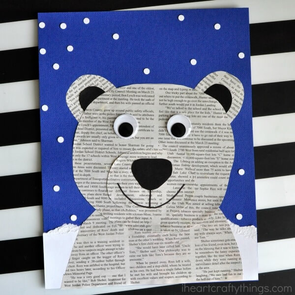 Aren't polar bears cute? These playful polar bear crafts for kids are perfect to learn about these adorable animals, as well as about Arctic life.