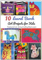 10 Laurel Burch Art Projects for Kids