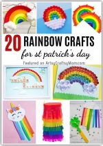 20 Cute Rainbow Crafts for St. Patrick’s Day