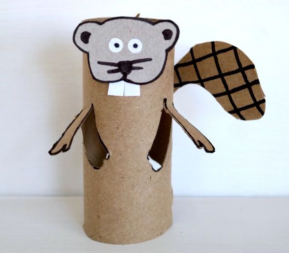 You don't have to live in Canada to make this beaver crafts for kids! Celebrate this adorable animal for International Beaver Day on 7th April.