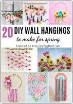 20 DIY Wall Hangings for Spring | Spring Decor Ideas