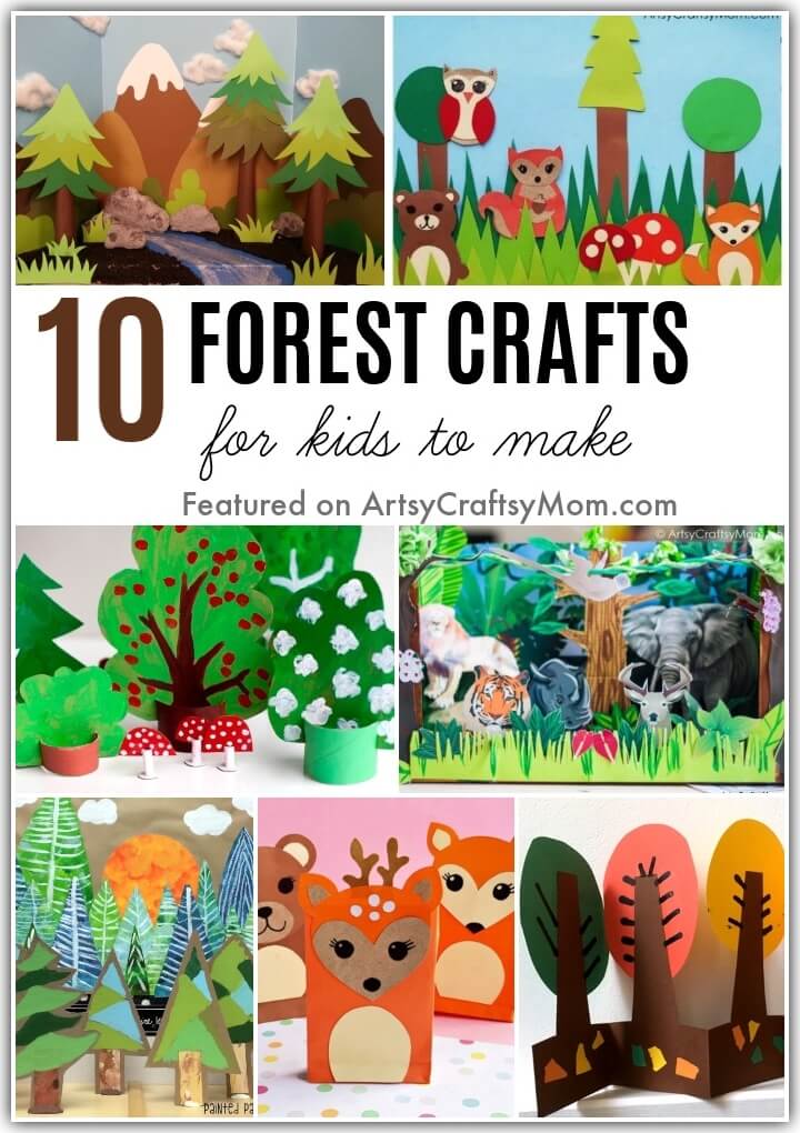 10 Fascinating Forest Crafts for Kids