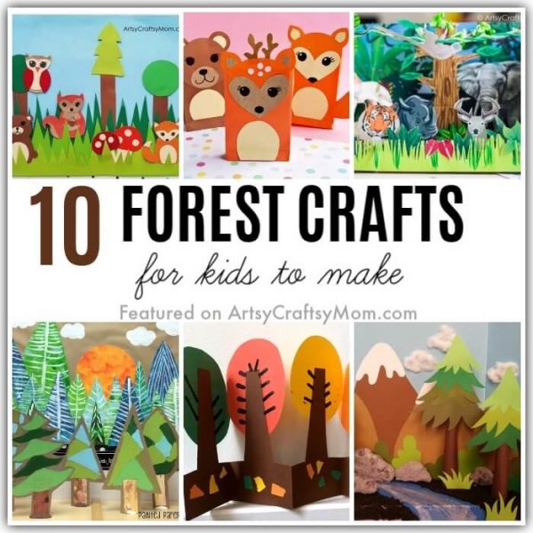 10 Fascinating Forest Crafts for Kids