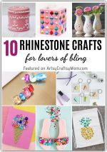 10 Rhinestone Crafts for Teens who Love Bling