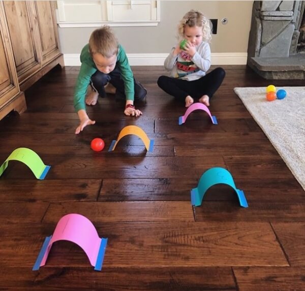 Little ones going nuts because they can't go out? Help them burn off some steam with these Fun Activities for Energetic Toddlers Stuck at Home all day!