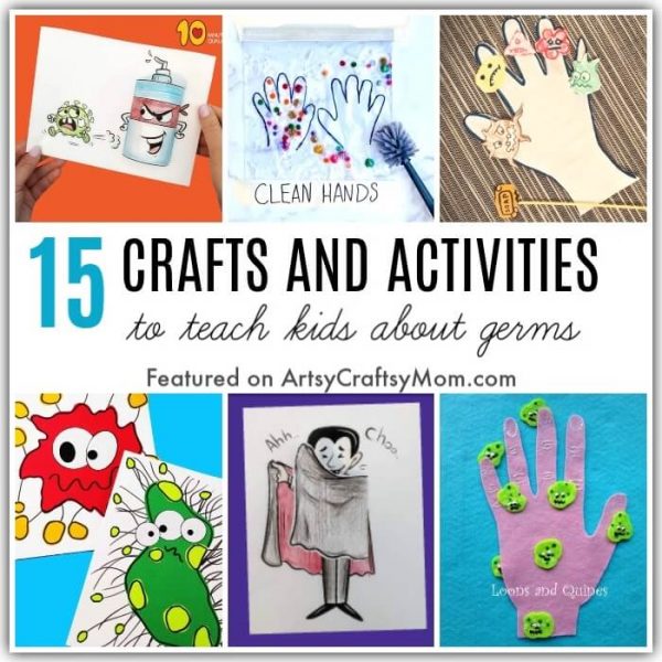 15 Fun Crafts And Activities To Teach Kids About Germs
