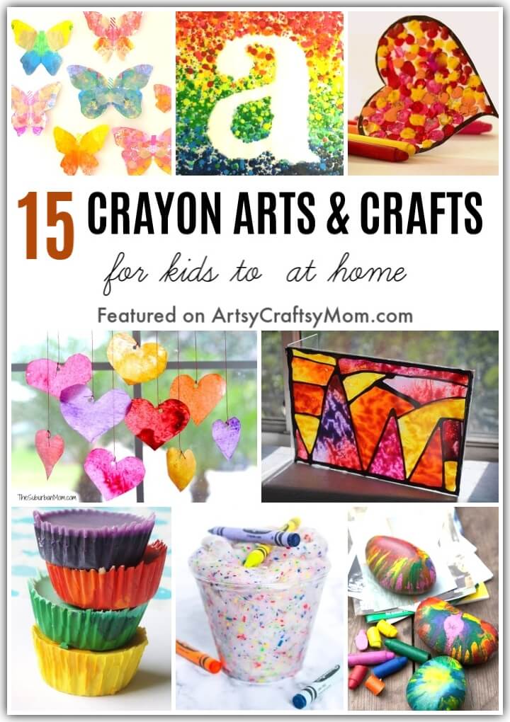 Crayon Rocks Crayons in School Arts and Crafts 